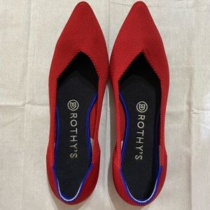Rothy’s pointed toe flat size 8
